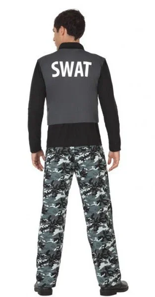 Disfraz de SWAT para Hombre - Imagen 2