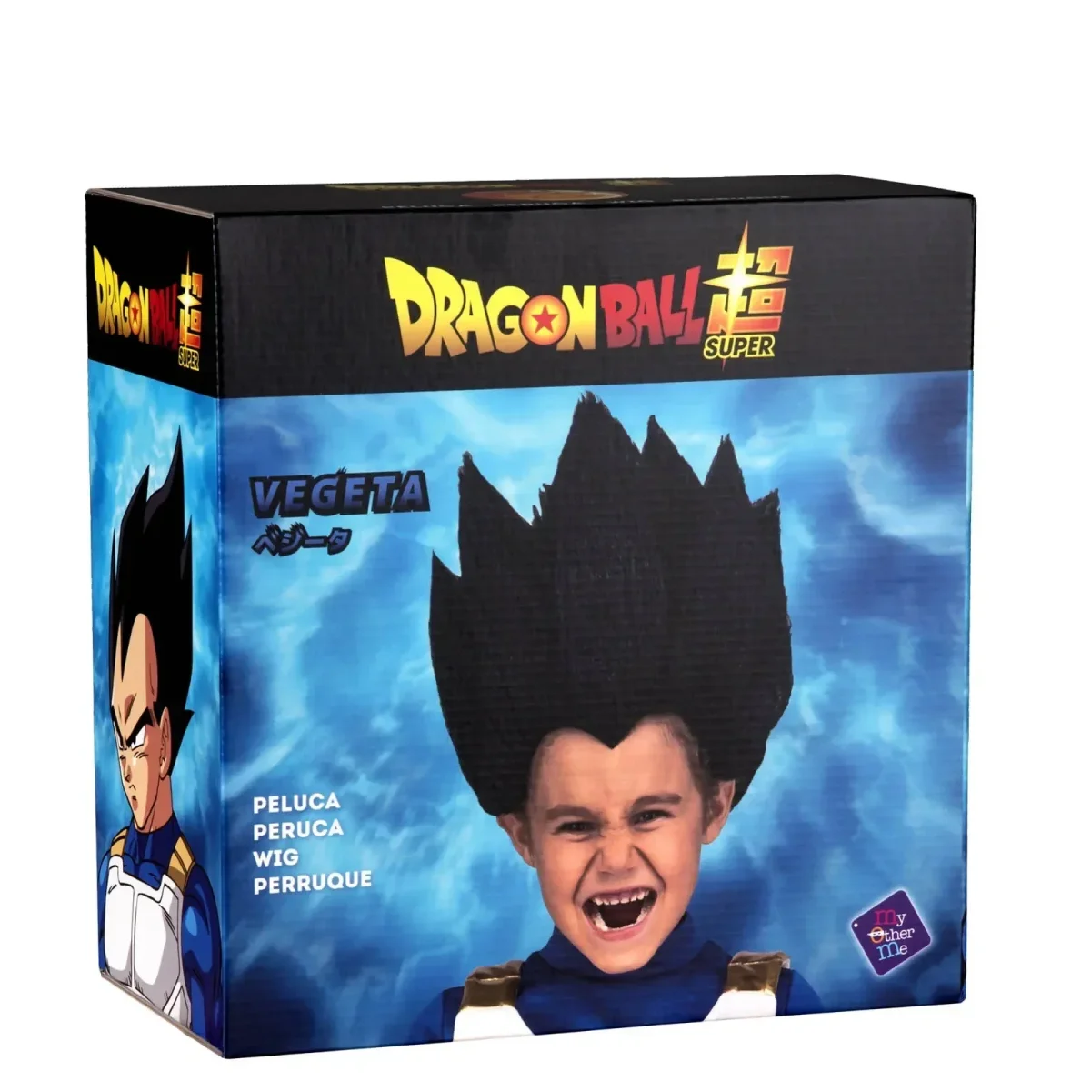 Peluca de Vegeta Dragon Ball Infantil - Imagen 2