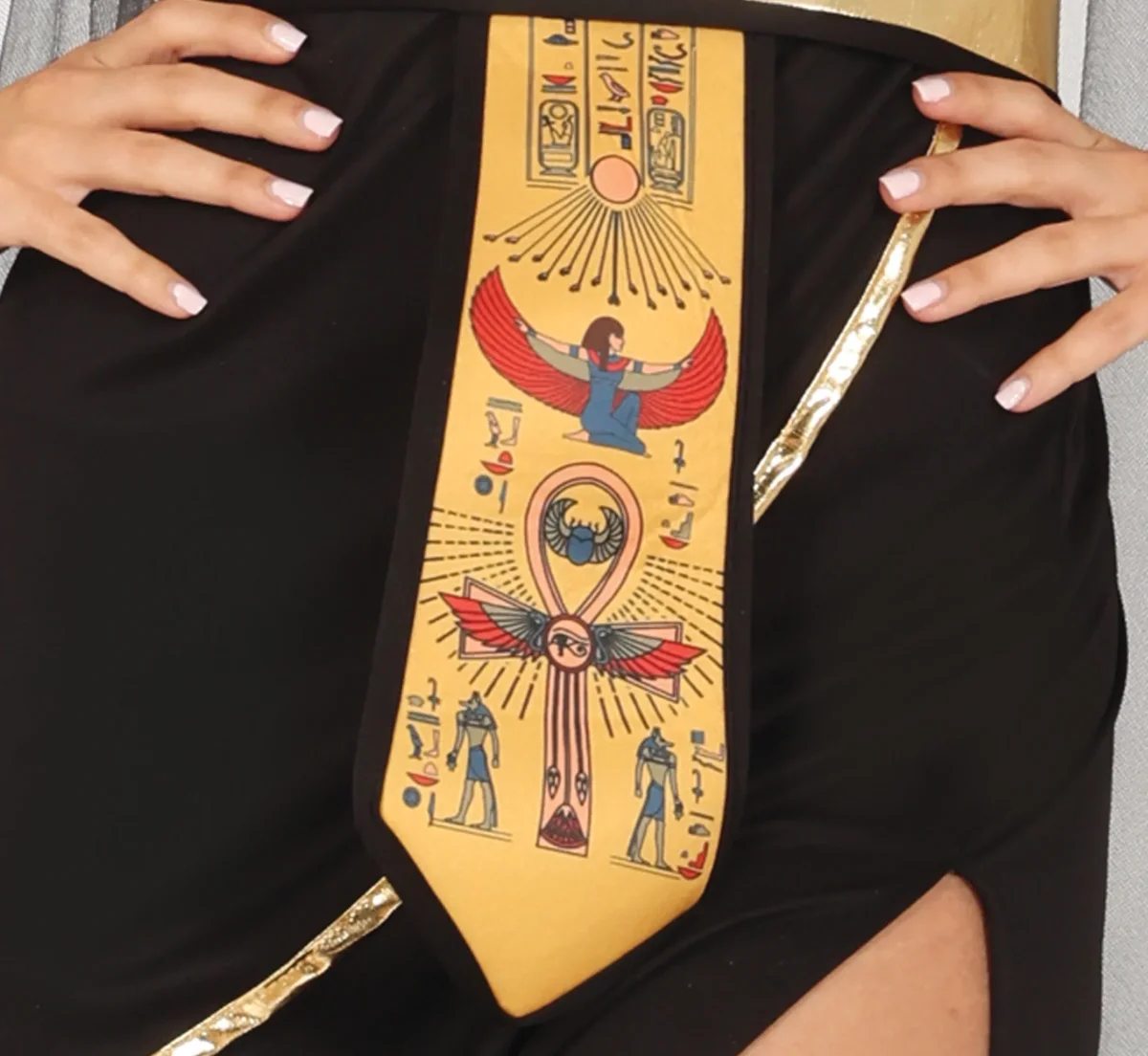 Disfraz de Faraona Nerfertiti Negro para Mujer - Imagen 4